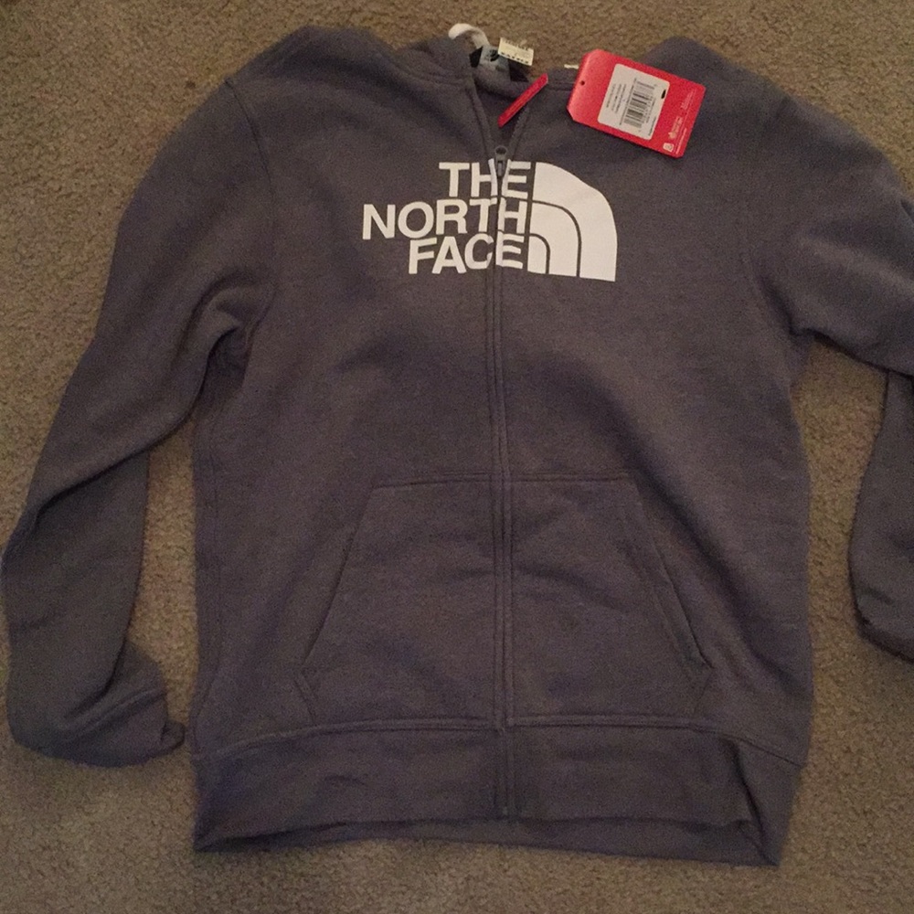 NWT North Face zip up sweatshirt